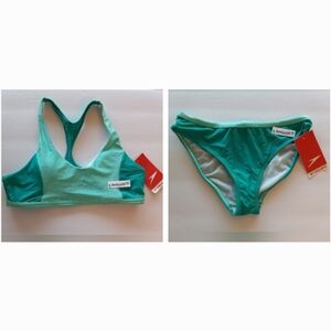 Speedo Two Tone Mixed Size Swim Set - Small Bottoms w Large Top